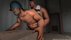 3d dirtynastyfilthysfm from_behind gay heavy_weapons_guy penis soldier source_filmmaker tagme team_fortress_2 yaoi