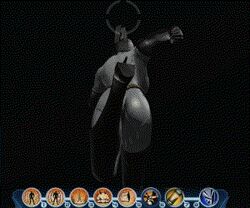 1girls 3d animated ass belt bodysuit boots breasts curvy dc dc_universe_online dcuo female female_only game gloves large_ass large_breasts latex ninja run_cycle running shinobi spandex thigh_highs tights wide_hips