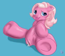 1girls earth_pony equine female female_only fur horse my_little_pony pinkie_pie pinkie_pie_(g3) pony pussy pussy_juice solo twinkle_wish_adventure