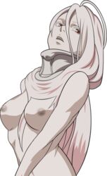 1girls deadman_wonderland edit female female_only official_art pale-skinned_female pale_skin red_eyes shiro_(deadman_wonderland) solo tagme white_hair white_skin