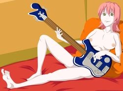 casual comradyurr female flcl guitar haruko_haruhara humanoid pale_skin tagme