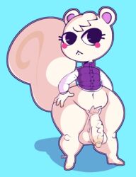 2020 animal_crossing balls hanging_balls huge_ass huge_balls hyper_penis male male_only marshal_(animal_crossing) nintendo penis sagging_balls thesupervillainspjs thick_thighs thighs wide_hips