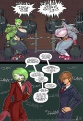 2girls big_ass big_breasts big_thighs breasts curvaceous curvy curvy_figure digital_media_(artwork) female gardechamp gardevoir hips hourglass_figure huge_ass huge_breasts huge_thighs humanoid large_ass large_breasts large_thighs legs lurkergg machamp mamachamp mature mature_female nintendo original_character original_characters pokemon pokemon_(species) rule_63 slim_waist thick thick_hips thick_legs thick_thighs thighs voluptuous waist wide_hips wide_thighs