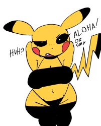 pikachu from pokemon by xarop77