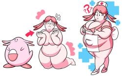 chansey from pokemon by superspoe