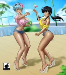 bulma briefs from dragon ball by linkartoon