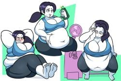 wii fit trainer from wii fit by superspoe