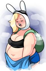 fionna the human girl from adventure time by superspoe