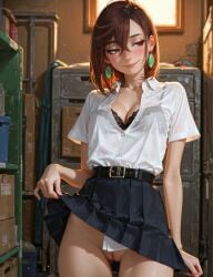 ayase momo from dandadan by uniwaifu