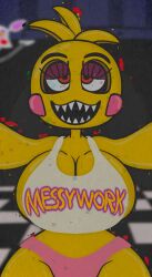 mangle (fnaf) from five nights at freddy's by messywork
