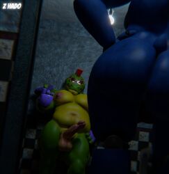 bonnie (fnaf) from five nights at freddy's by z hado