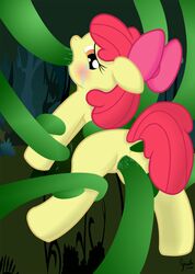 apple_bloom_(mlp) cutie_mark_crusaders friendship_is_magic grinch_(artist) my_little_pony tentacle