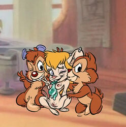 chip chip_'n_dale_rescue_rangers dahr dale disney gadget_hackwrench nipples penis pussy