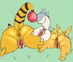 ampharos from nintendo by kingofacesx