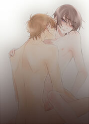 code_geass lelouch_lamperouge male multiple_males suzaku_kururugi tagme yaoi