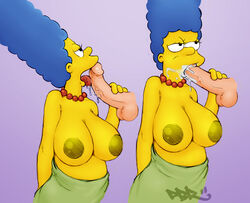 boner_land color female human male marge_simpson partial_male pbrown straight tagme the_simpsons