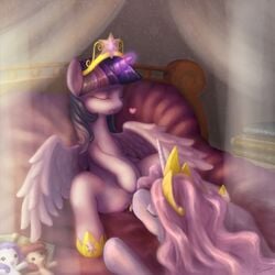 friendship_is_magic ifthemainecoon my_little_pony princess_celestia princess_celestia_(mlp) twilight_sparkle_(mlp)