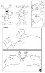 50percentgrey babs_bunny comic tagme tiny_toon_adventures uncensored