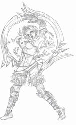 naga26 soul_calibur tagme tira traditional_media_(artwork)