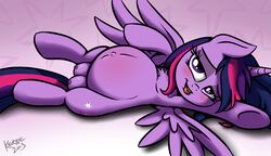 alicorn crotchboob crotchboobs equine feral friendship_is_magic horn killryde my_little_pony pony pregnant solo twilight_sparkle_(mlp) wings