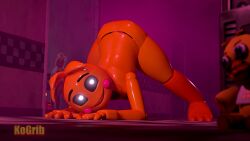 toy chica (fnaf) from five nights at freddy's by kogrib