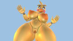 1girls 3d animatronic big_breasts bird breasts female five_nights_at_freddy's_2 furry furry_female horn nude nude_female robot robot_girl seductive_look solo solo_female surprised_expression toy_chica_(fnaf) vaginal_penetration