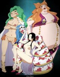 animal boa_hancock boa_marigold boa_sandersonia female female_only hebi_hebi_no_mi,_model:_anaconda lolo123135 one_piece salome_(one_piece) snake snake_girl snake_tongue uncensored