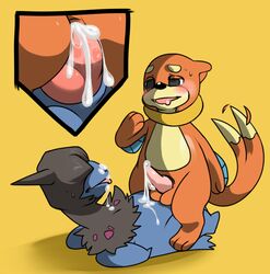 buizel cum deino f-ss furry pokemon tagme