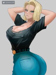 android 18 from dragon ball by matts128