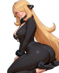 Cynthia (Pokemon) Rule 34 Image