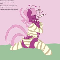 1girls cheerilee_(mlp) earth_pony equine friendship_is_magic fur furry futanari intersex intersex_only my_little_pony pony skoon solo