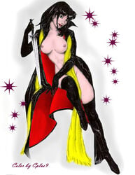 1girls artist_request color colored cplus9 female female_only solo tagme vampirella