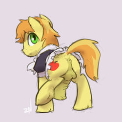 braeburn braeburn_(mlp) earth_pony equine friendship_is_magic fur male male_only my_little_pony ponchuzn pony solo tagme