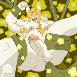 1:1 anal anthro armpit_hair asgore_dreemurr balls barazoku bdsm beard biceps body_hair bondage boss_monster_(undertale) bound bovid caprine chest_hair circumcised deltarune facial_hair flower genitals goat hi_res horn male mammal musclegut muscular nipples pecs penetration penis plant plant_tentacles resisting solo tentacle_penetration tentacles the_kaitzer undertale undertale_(series) vines