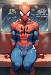 ai_generated armpit_crease armpit_fetish armpit_peek armpit_sniffing armpits ballbusting balls ballsack cuck cuckold cuckold_pov cuckolding cum cum_under_clothes defeated dominant dominant_female gwen_stacy handsfree_cum handsfree_ejaculation handsfree_orgasm humiliated humiliation humiliation_fetish small_penis small_penis_humiliation spider-gwen spider-man spider-man_(series) spider_girl