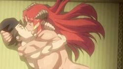 10s 1boy 1girl 1girls 2018 abs animated animated_gif ass blonde_hair blush bouncing_breasts breasts brown_fur censored closed_eyes completely_nude cow_girl dark-skinned_female dark_skin eboshi_hat female female_minotaur french_kiss gigantic_breasts hat heian hetero horns hug huge_ass interspecies japanese_clothes kimono kiss kurenai_(shikkoku_no_shaga) large_breasts long_hair lying minotaur missionary miyakobito_(shikkoku_no_shaga) monster monster_girl mosaic_censoring multicolored_hair muscular muscular_female nipples nude on_back open_mouth red_eyes red_hair rough_sex satyr scar scar_on_neck sex shikkoku_no_shaga shikkoku_no_shaga_the_animation sidelocks size_difference streaked_hair tagme tall_female tan thick_eyebrows thick_thighs thighs thrusting_hard vaginal very_long_hair