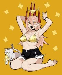 1girls 2d 2d_(artwork) 2d_artwork anime anime_character ankles arm_behind_head armpit armpit_crease armpit_peek armpits average_breasts background bare_armpits bare_arms bare_belly bare_calves bare_chest bare_hands bare_knees bare_legs bare_midriff bare_shoulders bare_skin bare_soles bare_thighs bare_toes barefoot belly bikini bikini_bottom bikini_top black_choker black_fingernails black_nail_polish black_nails black_shorts blonde blonde-haired_female blonde_female blonde_hair blonde_hair_female breasts calves chainsaw_man choker collarbone crosshair_pupils demon devil digital digital_art digital_drawing digital_drawing_(artwork) digital_media digital_media_(artwork) drawing elbows exposed_armpits exposed_arms exposed_belly exposed_chest exposed_legs exposed_midriff exposed_shoulders exposed_skin exposed_thighs exposed_toes fanart feet female female_focus female_only fingernails fingers fit_female full_body gold_bikini gold_bikini_bottom gold_bikini_top gold_swimsuit gold_swimwear golden_week golden_week_bikini groin hair_between_eyes hairless_armpits halterneck hand_behind_head horn horns inframammary_fold knees lean_figure legs legs_folded linea_alba long_hair long_horns looking_at_viewer mappa medium_breasts midriff monotone_background nail_polish nails narrow_waist no_shoes one_color_background open_mouth open_mouth_smile parted_lips plain_background portrait power_(chainsaw_man) presenting_armpit red_horn red_horns sailen0 seiza shaved_armpits shonen_jump shorts shoulders shueisha sitting sitting_on_ass sitting_on_floor sitting_on_ground sitting_on_knees sitting_on_leg slender_body slender_waist slim_female slim_waist smile smiley_face smiling smiling_at_viewer soles solid_color_background solo stomach string_bikini swimsuit swimwear thick_thighs thighs toes tongue upper_teeth wariza weekly_shonen_jump wide_hips yellow-eyed_female yellow_background yellow_eyes