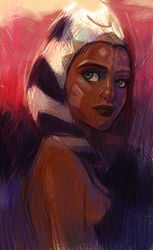 1girls ahsoka_tano clone_wars female female_only solo stadozebr star_wars tagme togruta