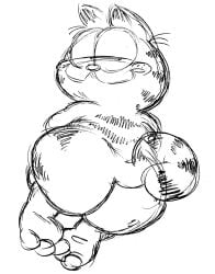 1boy ass filthyopossum garfield_(series) garfield_the_cat male male_only paramount_skydance_corporation paws,_inc. sketch