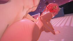 bedroom bouncing_ass bouncing_breasts bouncing_butt changli_(wuthering_waves) cum_explosion cum_in_pussy cum_inside female_focus female_moaning inflation jiggling_ass jiggling_breasts jiggling_butt muscular_male penis_in_pussy pov prone_bone pussy_noise sutekimeppou tagme video white_skinned_female white_skinned_male wuthering_waves