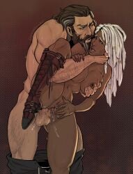 1boy 1girls 2021 anal anal_sex ass ass_focus beard bearded bearded_male blackwall dragon_age dragon_age_inquisition female/male female_anal grabbing grabbing_boob grabbing_breast grabbing_breasts grabbing_breasts_from_behind hairy hairy_male hetero hetero_sex heterosexual heterosexual_sex long_hair long_hair_male male male/female male_focus male_only nymasbrainrot solo solo_focus solo_male