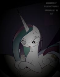 animal animated friendship_is_magic my_little_pony princess_celestia princess_celestia_(mlp) seii3 sleufoot zev