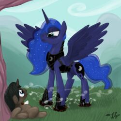 friendship_is_magic my_little_pony pipsqueak princess_luna_(mlp) smooth_skin smudge_proof