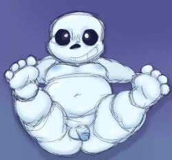 1boy filthyopossum male male_only penis sans undertale undertale_(series)