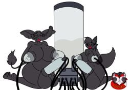 absurd_res alpha_channel animal_genitalia animal_penis anthro areola ball_gag balls bdsm big_balls big_breasts big_penis bodily_fluids bondage bound breast_milking breasts canid canine clothing cum curling_toes drone duo ejaculation elephant elephantid equine_genitalia equine_penis erection feet fox gag gagged genital_fluids genitals gynomorph gynomorph/gynomorph hair hi_res huge_balls huge_breasts huge_penis hybrid_genitalia hybrid_penis intersex intersex/intersex knot knotted_equine_penis knotted_penis lactating ladyfoxheart latex latex_body latex_clothing latex_drone latex_skinsuit machine mammal milk milking_cum milking_machine nipples nude orgasm overweight penile penis penis_milking penis_milking_machine proboscidean proboscis_(anatomy) red_fox restraints sally_foxheart skinsuit submissive tail thick_thighs tight_clothing toes true_fox trunk_(anatomy) tusks