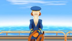 admiral_brickell anthro bloons_tower_defense blowing_kiss breasts busty clothed erie51 fully_clothed hair_over_one_eye hourglass_figure monkey monkey_girl ponytail primate tagme video white_hair wide_hips