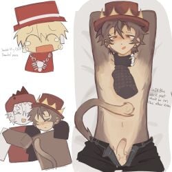 blushing crying gay idk_what_to_tag_it jandel laughability real_person roblox spydersammy yaoi