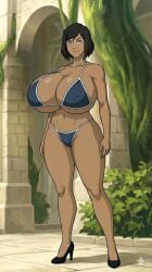 ai_generated avatar_legends bikini chainsawperson94 korra nickelodeon nicktoons the_legend_of_korra