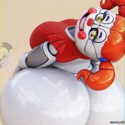 1girls big_breasts circus_baby circus_baby_(fnaf) five_nights_at_freddy's five_nights_at_freddy's:_sister_location hyper_ass large_ass masteryorg0