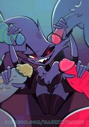 angel dust (hazbin hotel) from hazbin hotel by illuxxxtrandy